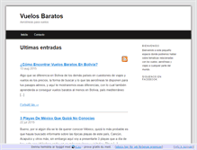 Tablet Screenshot of mejorespasajes.com